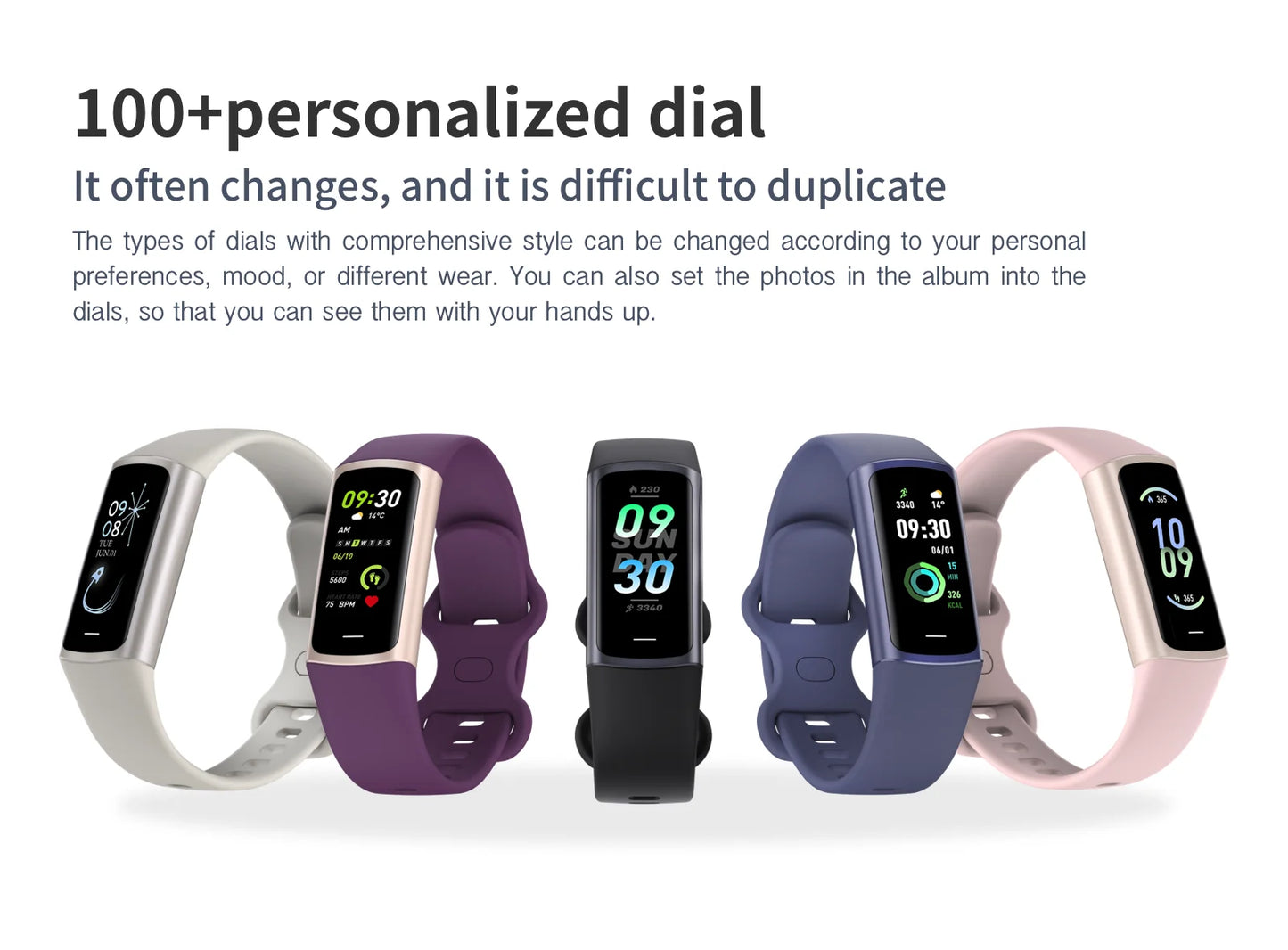 Montre Connectée Sport LIGE – Bracelet Intelligent Homme & Femme | Suivi Santé & Fitness, Écran AMOLED, Étanche IP67 | Compatible iOS & Android LDXdesign07