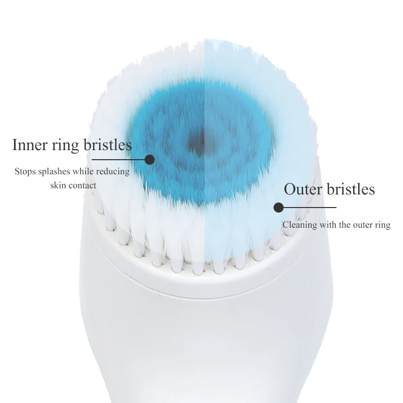 **Brosse Nettoyante Visage Sonic – Soin Galvanique &amp; Massage Vibrant | Nettoyage Profond, Anti-Points Noirs &amp; Recharge Sans Fil – Cadeau Beauté par LDXdesign07**