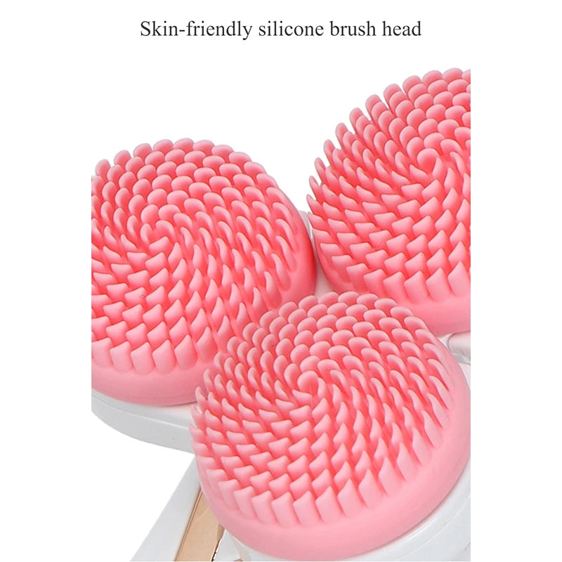 **Brosse Nettoyante Visage Sonic – Soin Galvanique &amp; Massage Vibrant | Nettoyage Profond, Anti-Points Noirs &amp; Recharge Sans Fil – Cadeau Beauté par LDXdesign07**