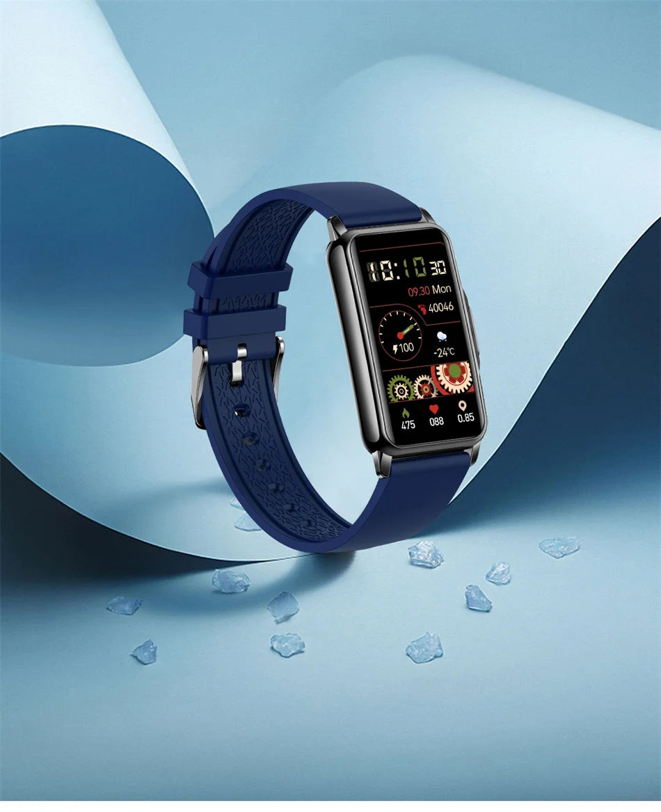 Montre Connectée Sport 2024 – Écran Tactile 1.47" | Tracker Fitness, Cardio, Sommeil, Notifications | Étanche IP67 | Pour iOS &amp; Android