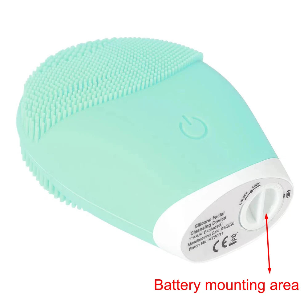 &nbsp;Brosse Nettoyante Visage Électrique en Silicone – Cadeau Beauté Utile &amp; Moderne | LDXdesign07