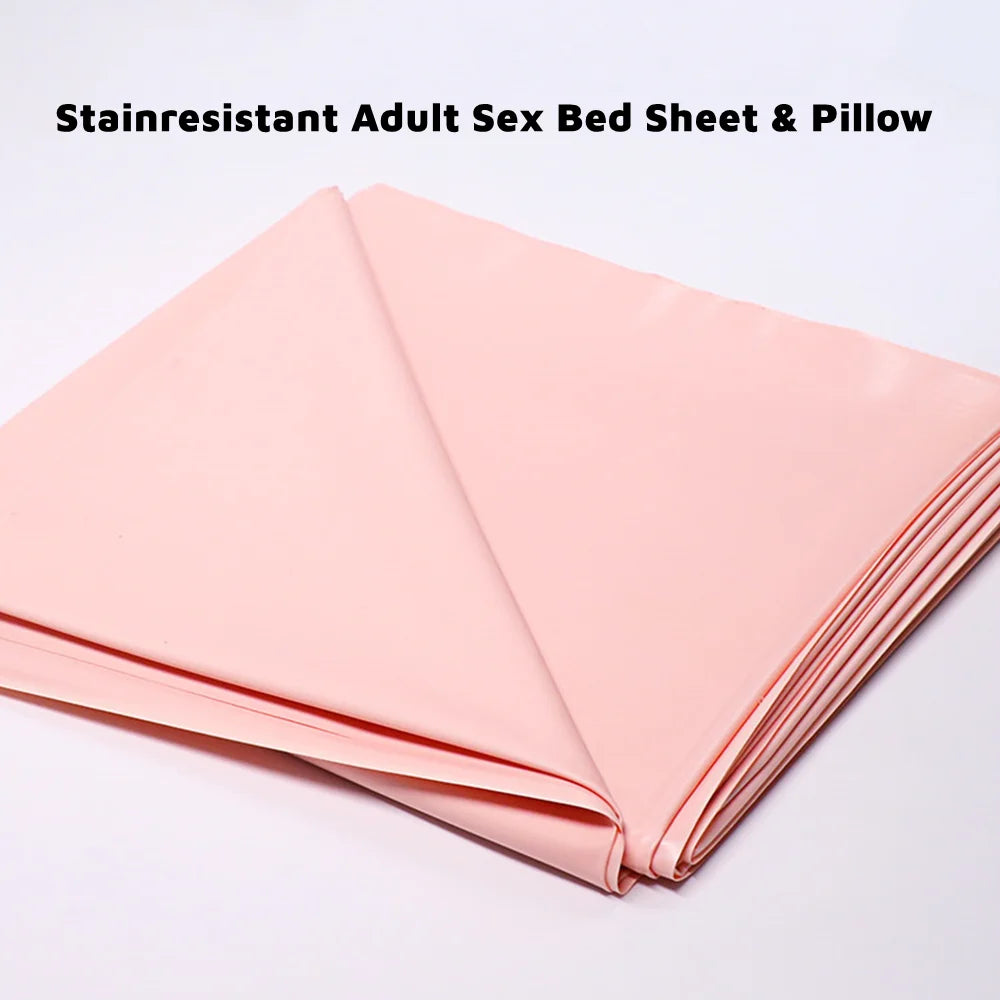 "Drap Waterproof PVC pour Couple – Housse de Lit Sexy Anti-Huile | Couverture Érotique Résistante aux Liquides | Accessoire BDSM et Jeux Adultes | Matelas SPA"attress PVC Thick Bed Plastic Leather