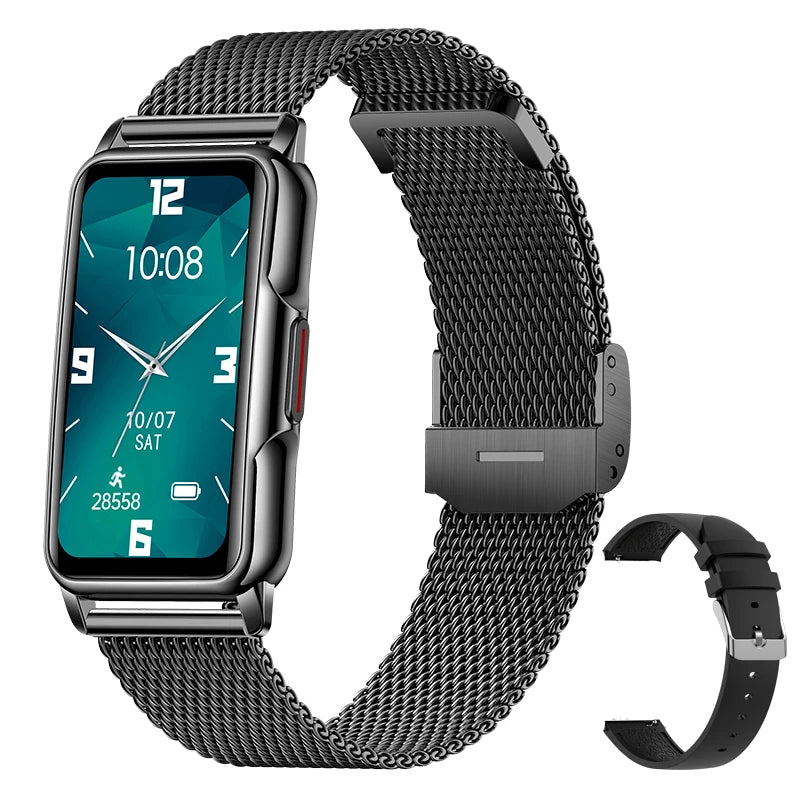Montre Connectée Sport 2024 – Écran Tactile 1.47" | Tracker Fitness, Cardio, Sommeil, Notifications | Étanche IP67 | Pour iOS &amp; Android