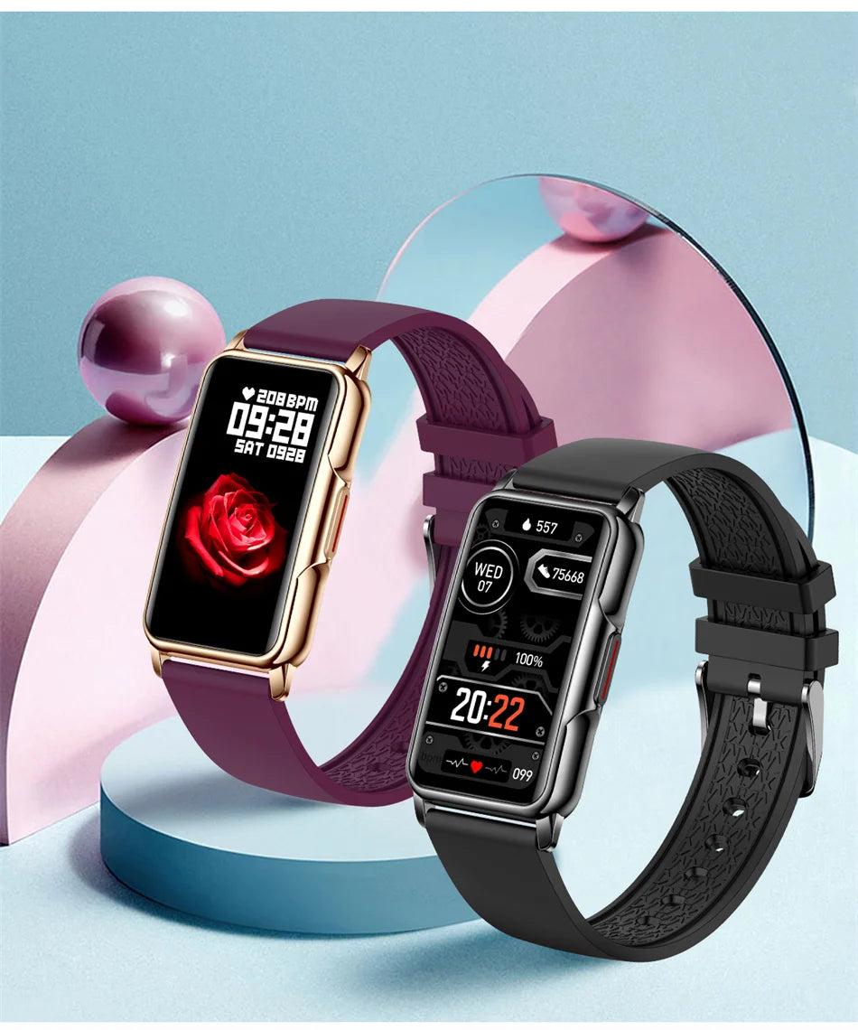 Montre Connectée Sport 2024 – Écran Tactile 1.47" | Tracker Fitness, Cardio, Sommeil, Notifications | Étanche IP67 | Pour iOS &amp; Android